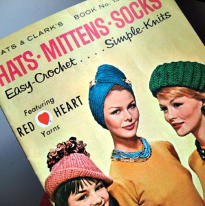 vintage 60s pattern book hats accessories to make