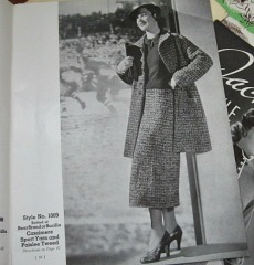 vintage 1930s knitting book for clothing,suits,coats.